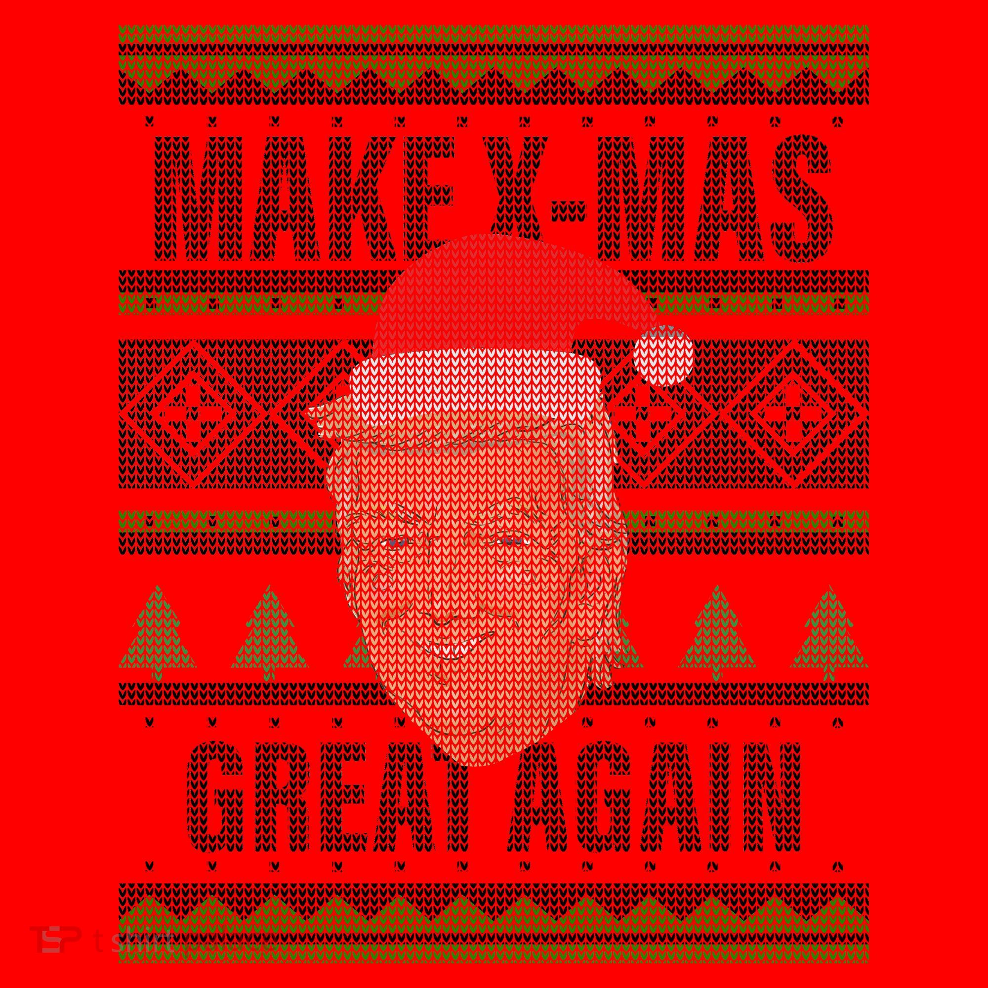 Make X-Mas Great Again Ugly Christmas Santa Hat