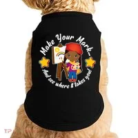 Make Your Mark And See Where It Takes You Doggie Tank thumb 0