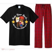 Make Your Mark And See Where It Takes You Pajama Set thumb 0