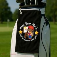 Make Your Mark And See Where It Takes You Golf Towel thumb 2