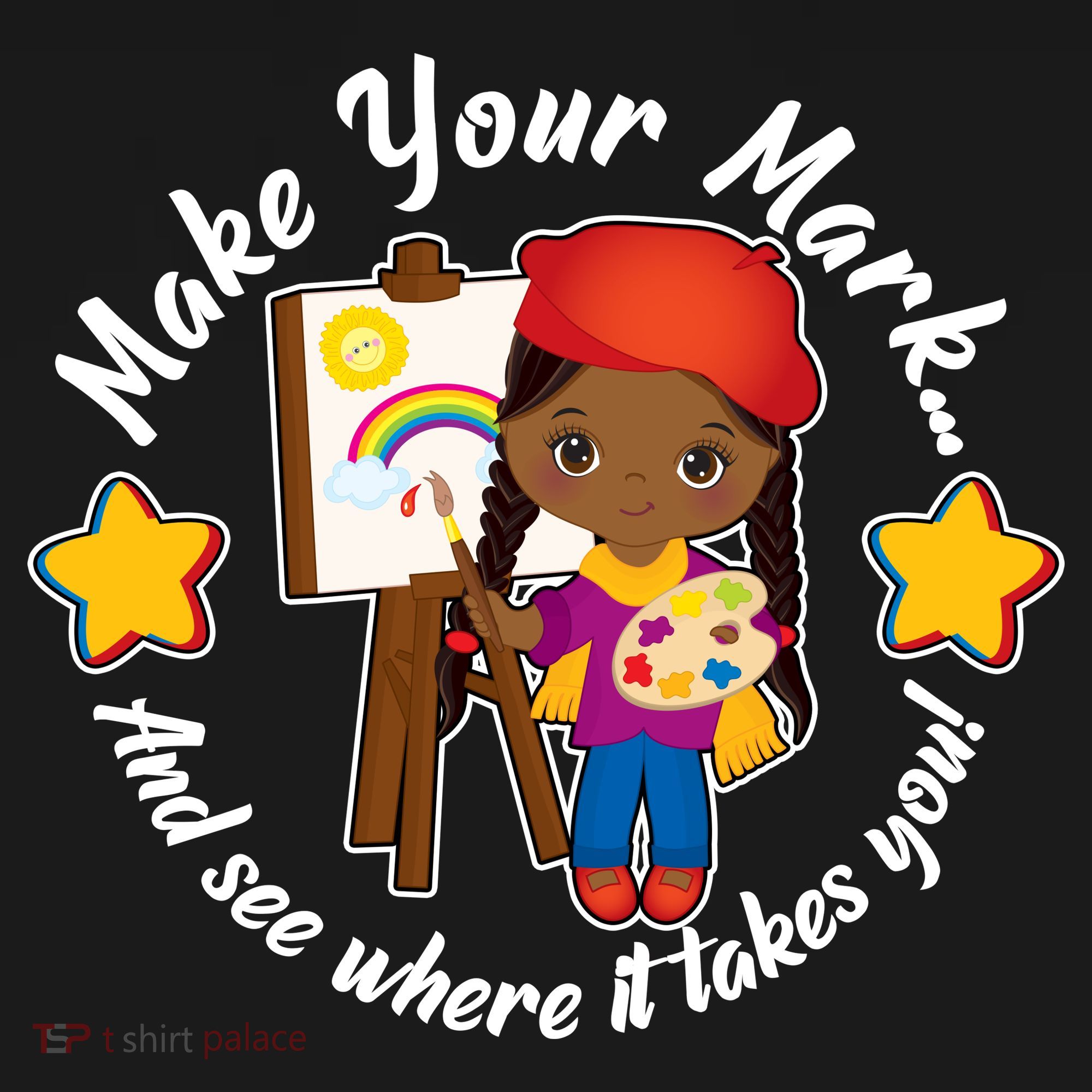 Make Your Mark And See Where It Takes You Kids Sweatshirt