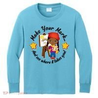 Make Your Mark And See Where It Takes You Kids Long Sleeve Shirt thumb 0