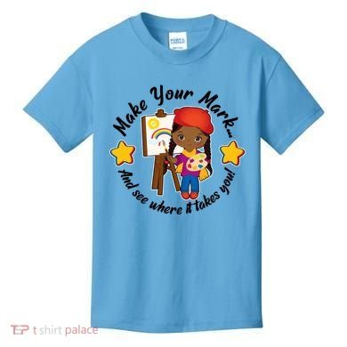 Make Your Mark And See Where It Takes You Kids T-Shirt