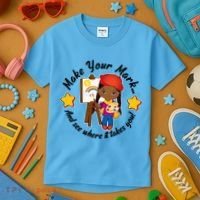Make Your Mark And See Where It Takes You Kids T-Shirt thumb 3