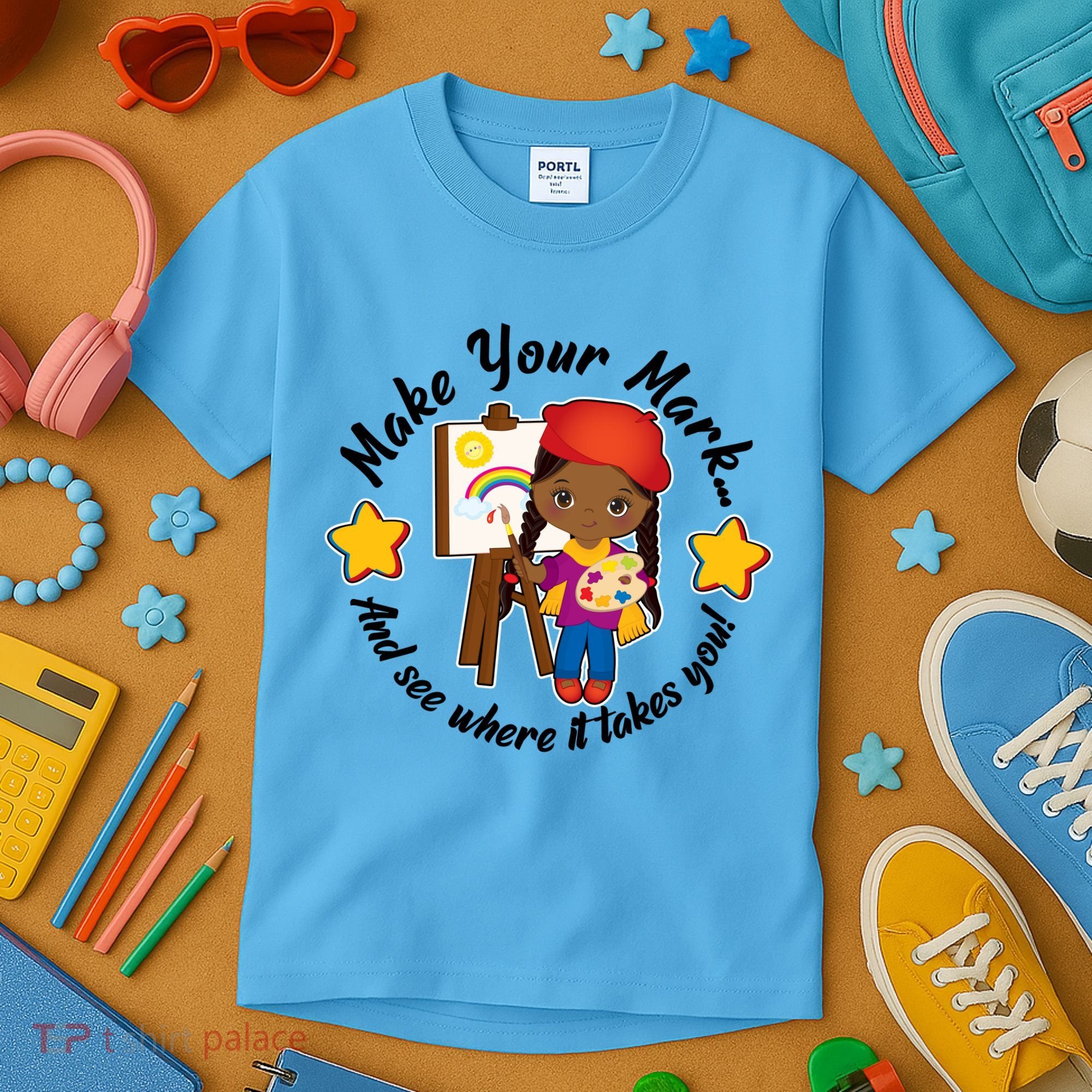 Make Your Mark And See Where It Takes You Kids T-Shirt