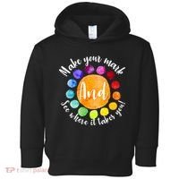 Make Your Mark See Where it Takes You Toddler Hoodie thumb 0