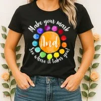 Make Your Mark See Where it Takes You Women's T-Shirt thumb 2