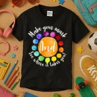 Make Your Mark See Where it Takes You Kids T-Shirt thumb 3