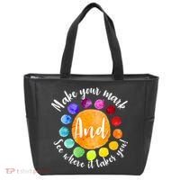 Make Your Mark See Where it Takes You Tote Bag thumb 0