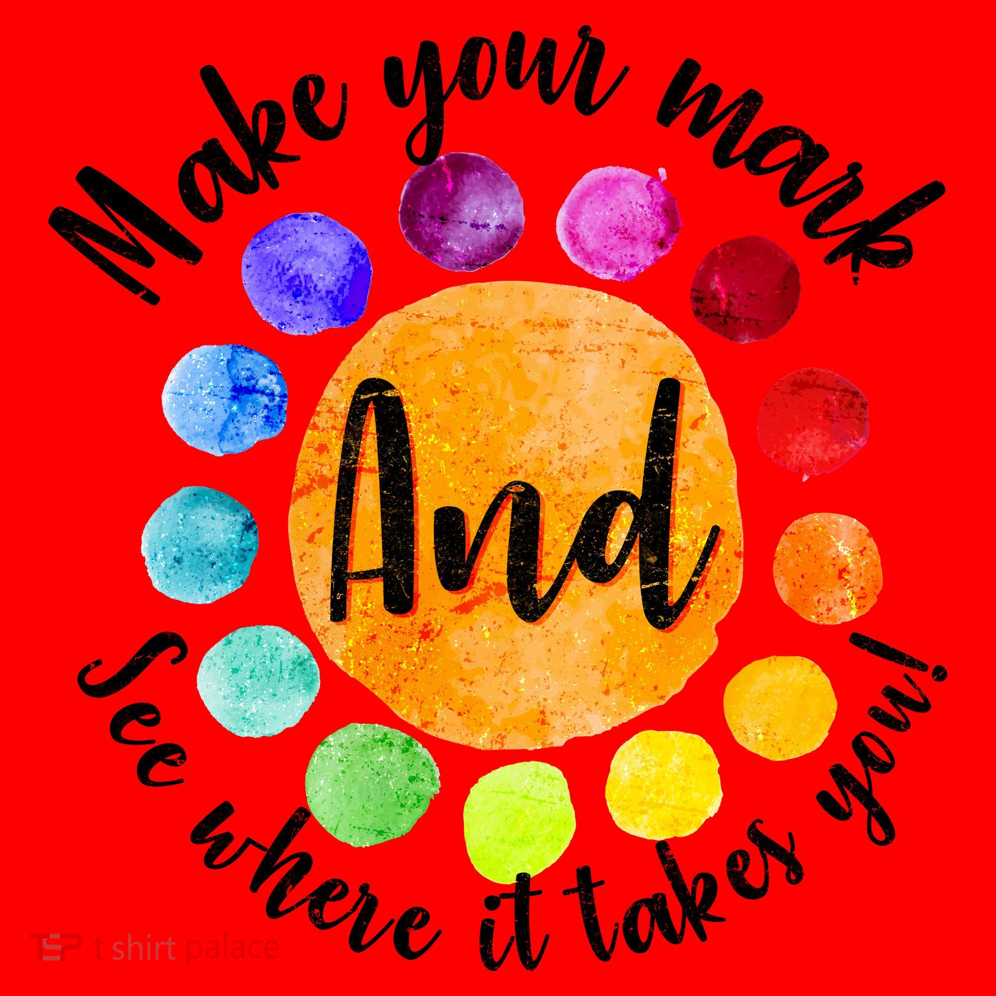 Make Your Mark See Where it Takes You Santa Hat