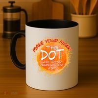 Make Your Mark The Dot Splatter Coffee Mug thumb 4