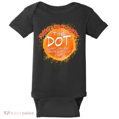 Make Your Mark The Dot Splatter Baby Bodysuit