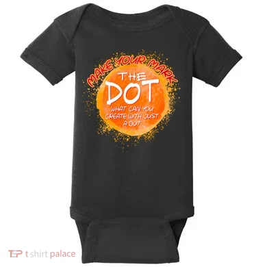 Make Your Mark The Dot Splatter Baby Bodysuit
