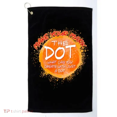 Make Your Mark The Dot Splatter Golf Towel