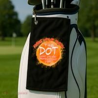 Make Your Mark The Dot Splatter Golf Towel thumb 2