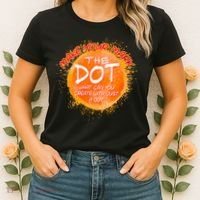 Make Your Mark The Dot Splatter Women's T-Shirt thumb 2