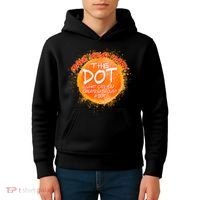 Make Your Mark The Dot Splatter Kids Hoodie thumb 4