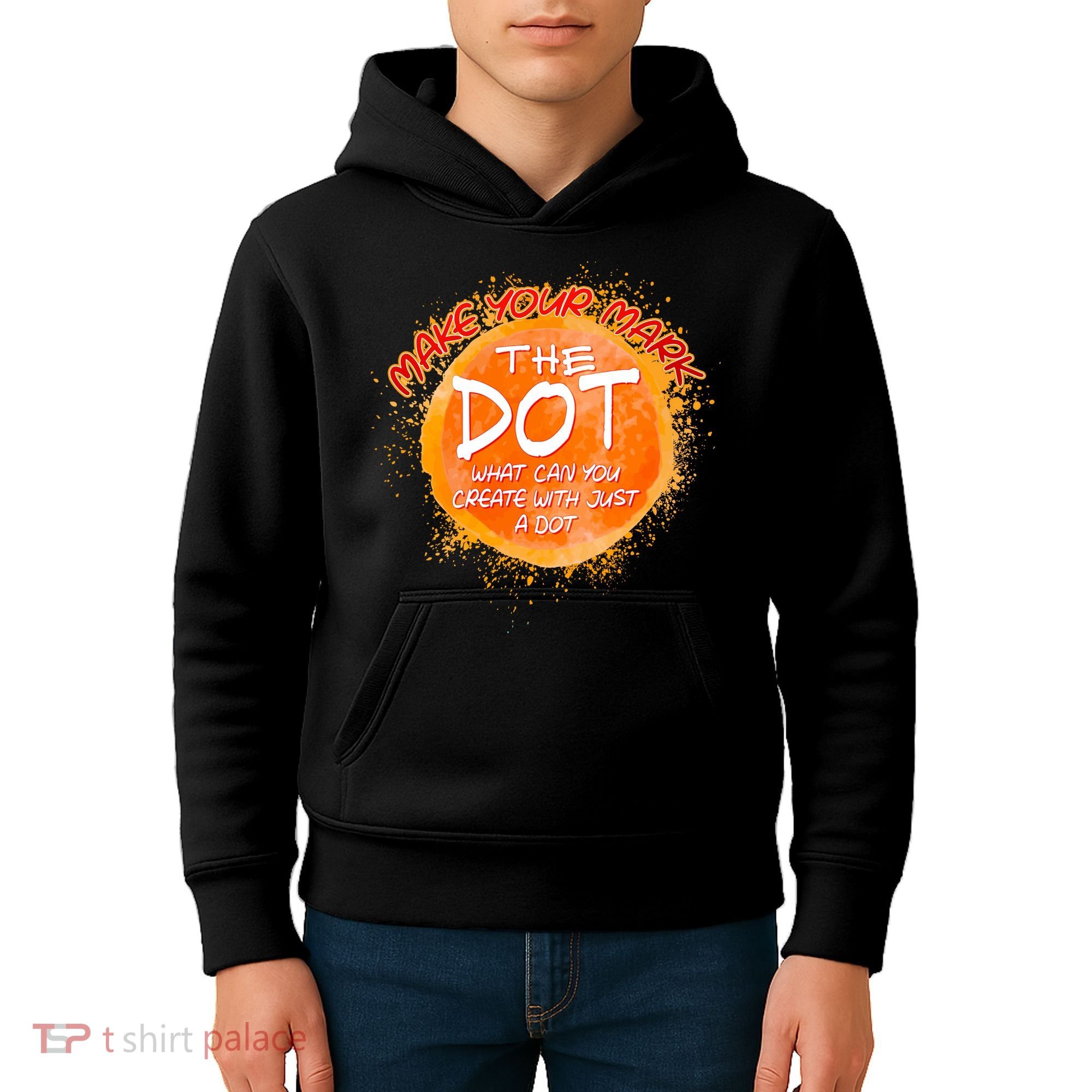 Make Your Mark The Dot Splatter Kids Hoodie