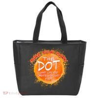 Make Your Mark The Dot Splatter Tote Bag thumb 0