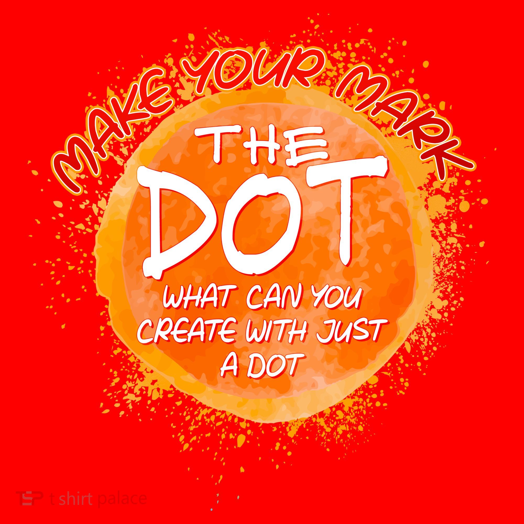 Make Your Mark The Dot Splatter Santa Hat