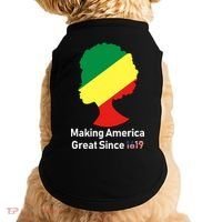 Making America Great Since 1619 Doggie Tank thumb 0