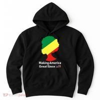 Making America Great Since 1619 Hoodie thumb 0