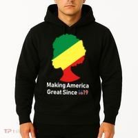 Making America Great Since 1619 Hoodie thumb 2