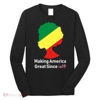 Making America Great Since 1619 Long Sleeve Shirt thumb 0