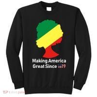 Making America Great Since 1619 Sweatshirt thumb 0