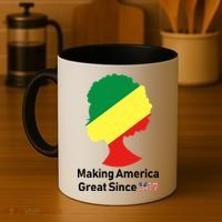 Making America Great Since 1619 Coffee Mug thumb 4