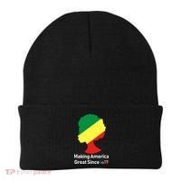 Making America Great Since 1619 Beanie thumb 0