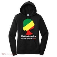 Making America Great Since 1619 Women's Hoodie thumb 0