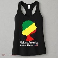 Making America Great Since 1619 Women's Tank Top thumb 3