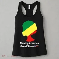 Making America Great Since 1619 Women's Tank Top thumb 3