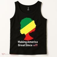 Making America Great Since 1619 Tank Top thumb 2