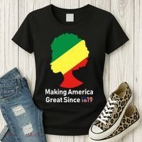 Making America Great Since 1619 Women's T-Shirt thumb 3