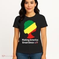 Making America Great Since 1619 Women's T-Shirt thumb 4