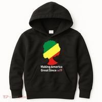 Making America Great Since 1619 Kids Hoodie thumb 0