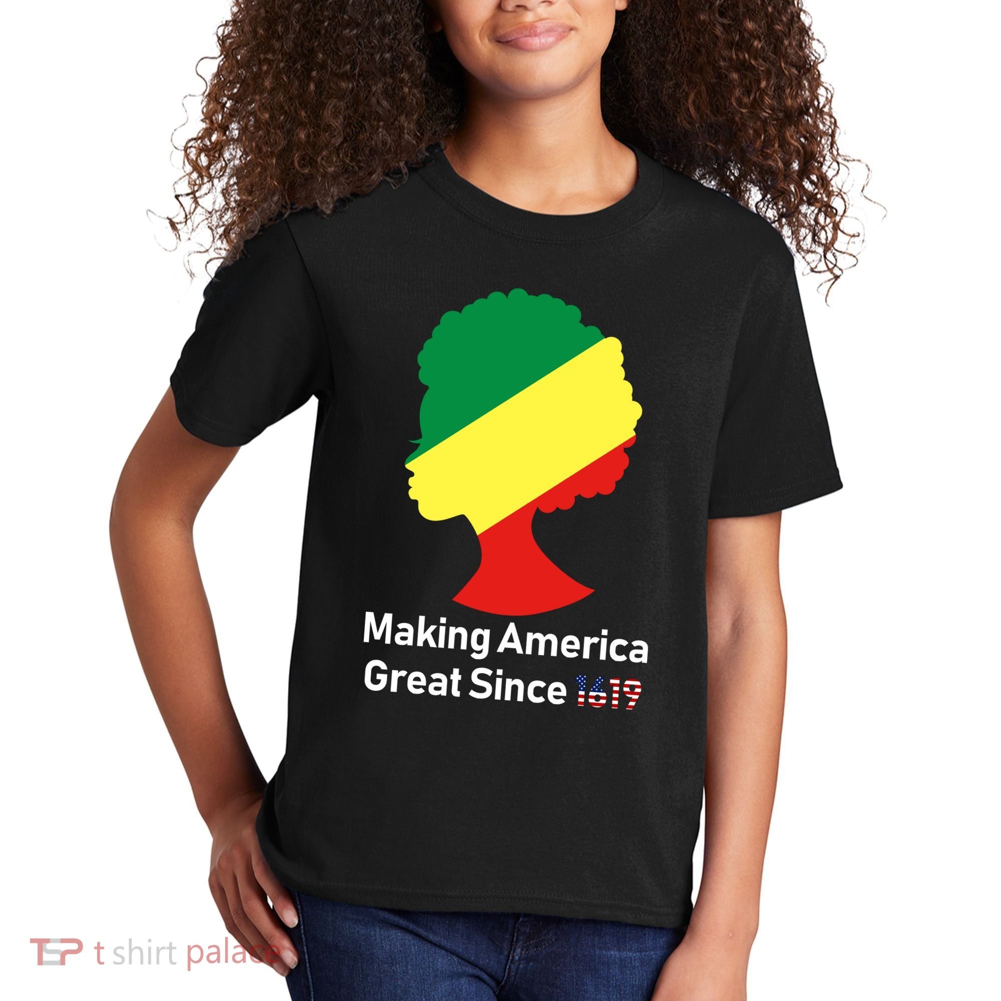 Making America Great Since 1619 Kids T-Shirt