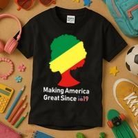 Making America Great Since 1619 Kids T-Shirt thumb 3