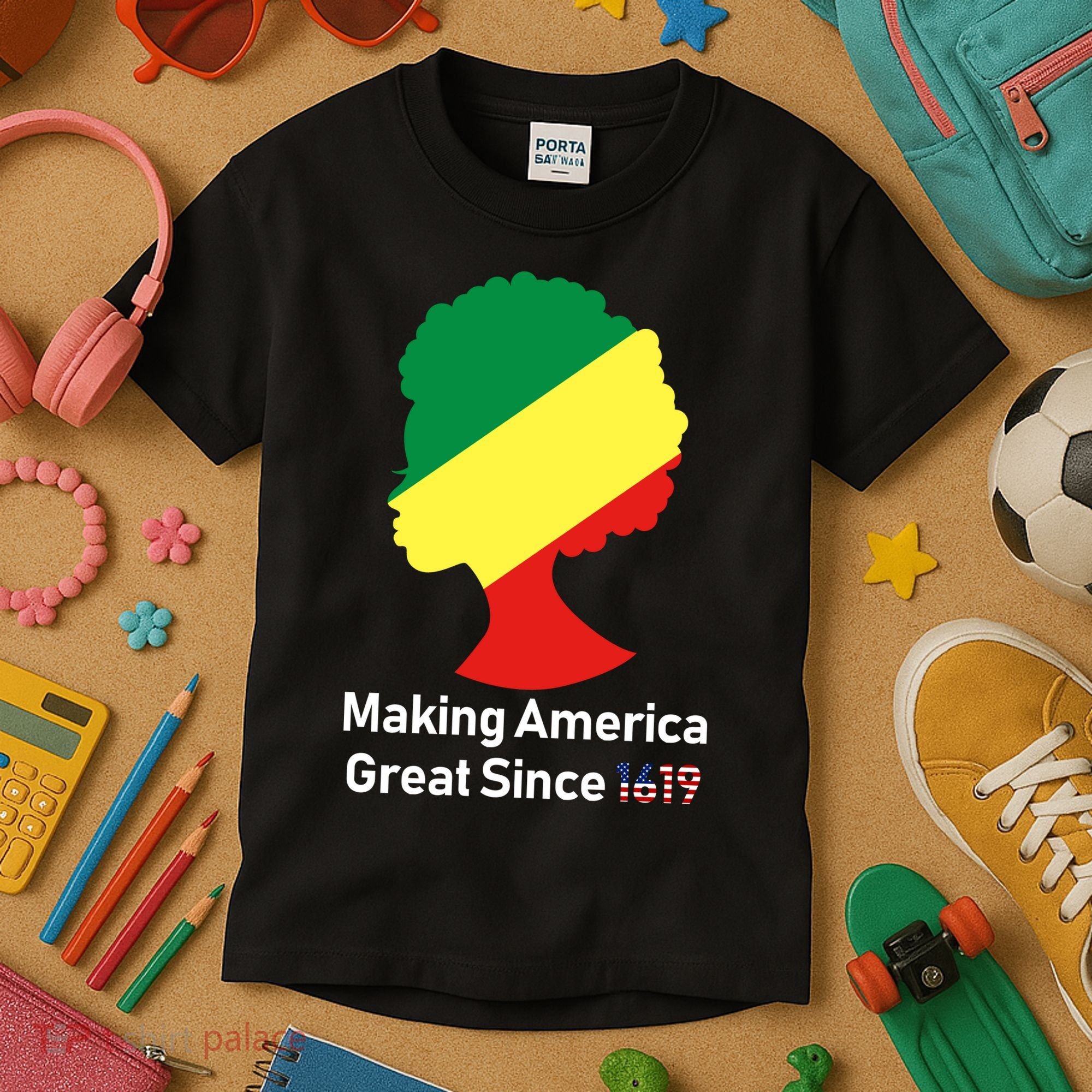 Making America Great Since 1619 Kids T-Shirt