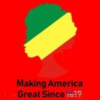 Making America Great Since 1619 Santa Hat thumb 1