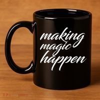 Making Magic Happen 11oz C Handle Ceramic Mug thumb 4
