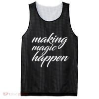 Making Magic Happen Mesh Reversible Basketball Jersey Tank thumb 0