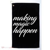 Making Magic Happen Golf Towel thumb 0
