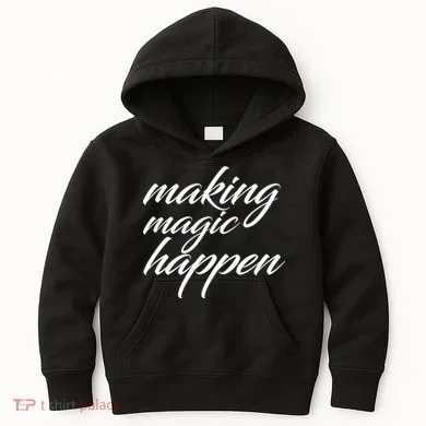 Making Magic Happen Kids Hoodie