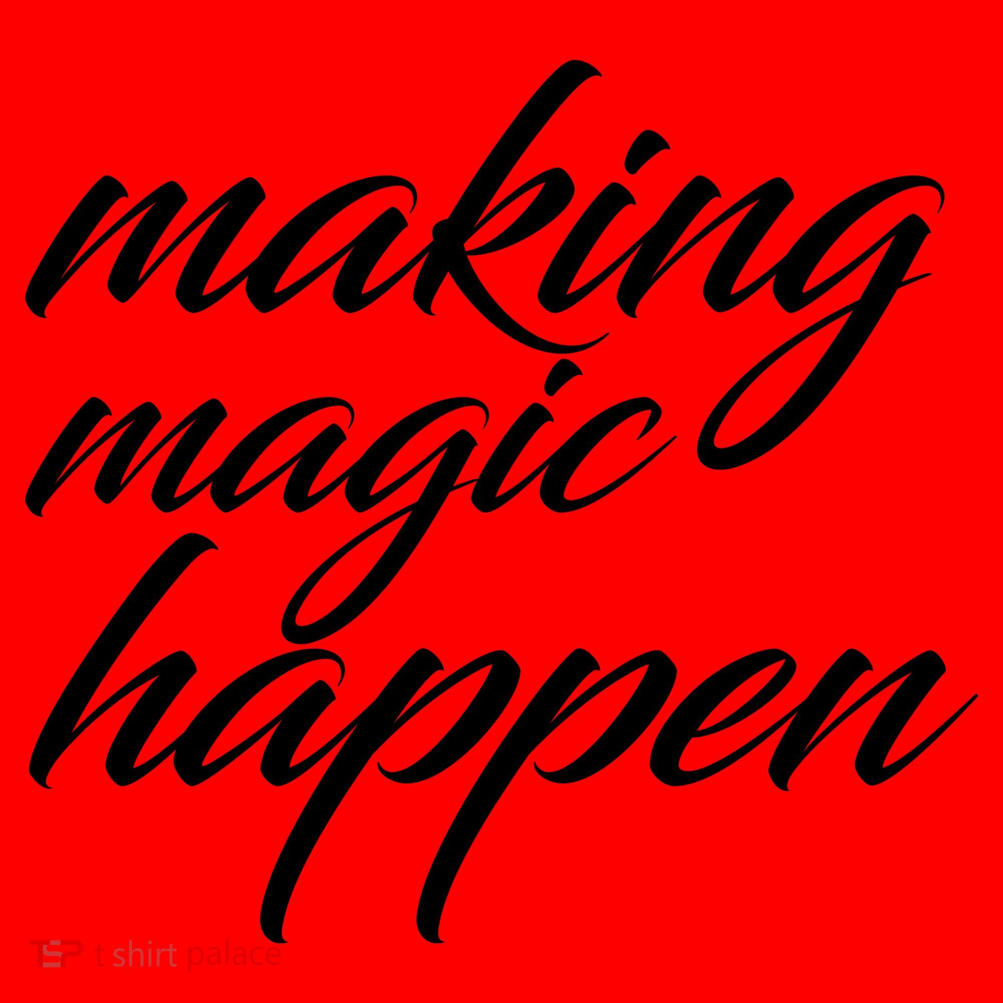 Making Magic Happen Santa Hat