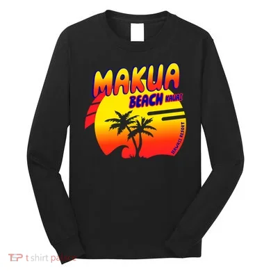 Makua Beach Long Sleeve Shirt