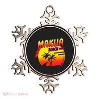 Makua Beach Ornament thumb 0