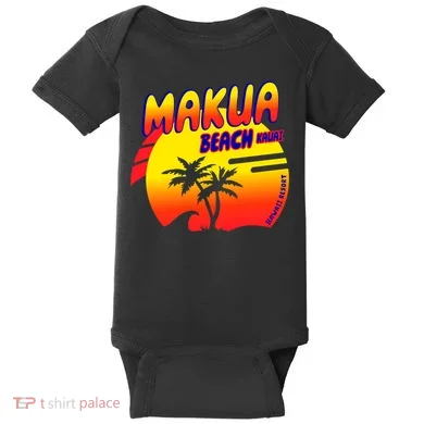 Makua Beach Baby Bodysuit